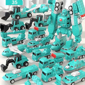 Magnetic Transform Engineering Car Toy 8
