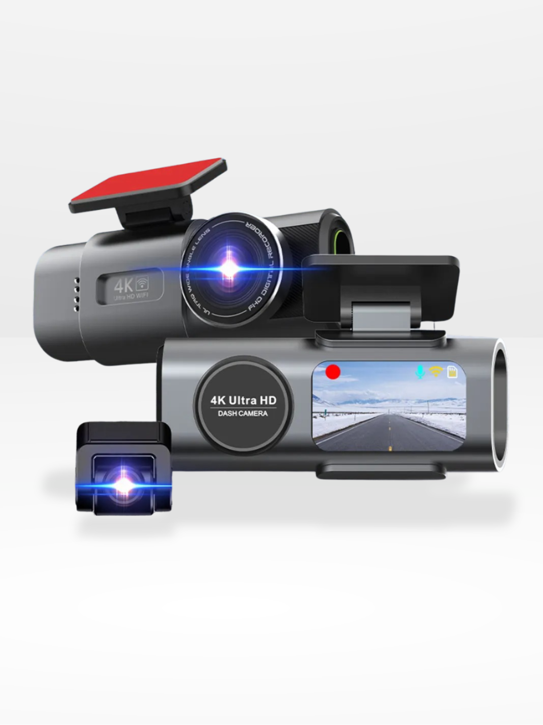Marcherelle™ – 4K Ultra HD Car Dashboard Camera with Built-in GPS 1