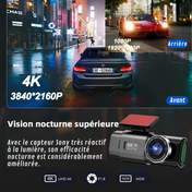 Marcherelle™ – 4K Ultra HD Car Dashboard Camera with Built-in GPS 7