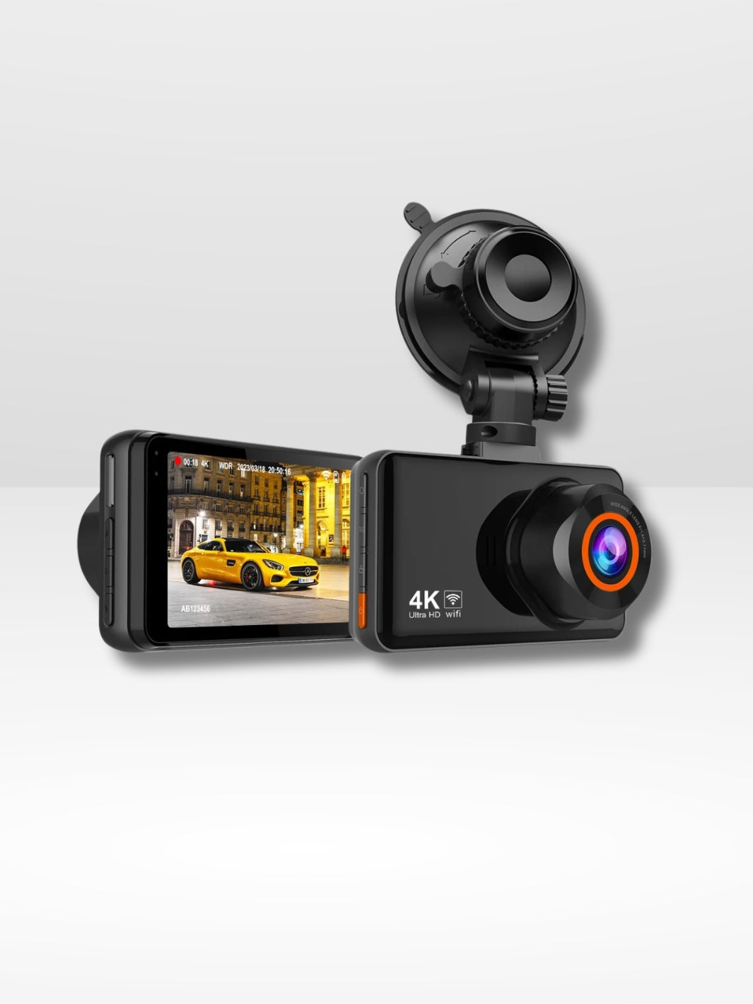 Marcherelle™ – Car Dashboard Camera 4K – Night Vision, Wireless Network & 24-Hour Parking Monitoring 2