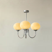 Variant image for Elegant Ceiling Lamp | Adjustable Height Light Fixture | Retro Dining Room Lights | Luxurious Glass Pendant Lights | Modern Ceiling Light - Zardee-5