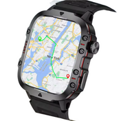 Men's Rugged Outdoor GPS Smartwatch - 1.96" Bluetooth Call and Waterproof 1