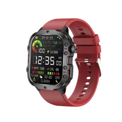 Men's Rugged Outdoor GPS Smartwatch - 1.96" Bluetooth Call and Waterproof 6