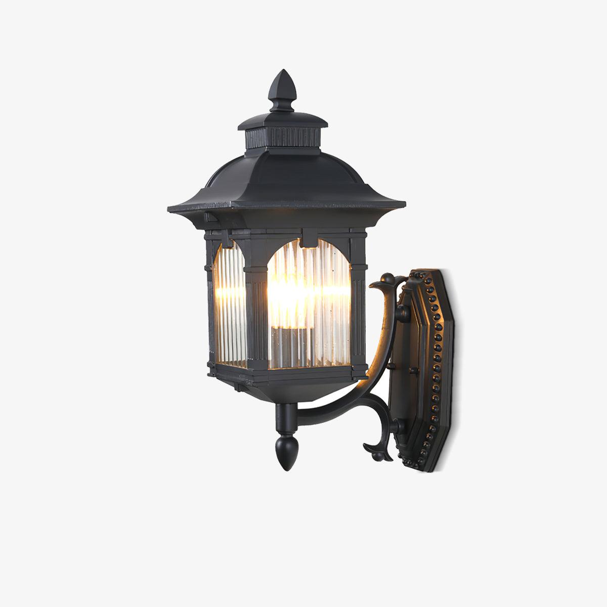 Outdoor Wall Light IP65 Waterproof | Modern Outdoor Wall Lights | LED Garden Wall Lantern | Stylish Exterior Light Fixture | Hardwired Outdoor Lamp - Zardee-2