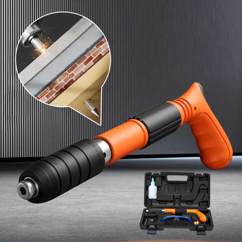Mini Concrete Nail Gun for Efficient Nailing in Concrete, Steel, and Wood 0