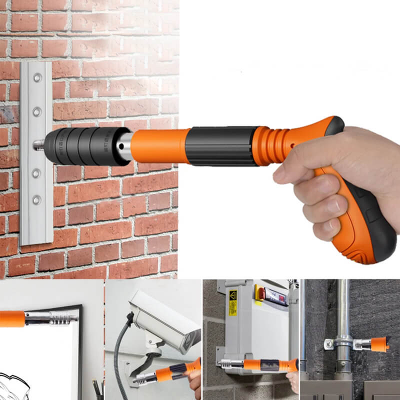 Mini Concrete Nail Gun for Efficient Nailing in Concrete, Steel, and Wood 1