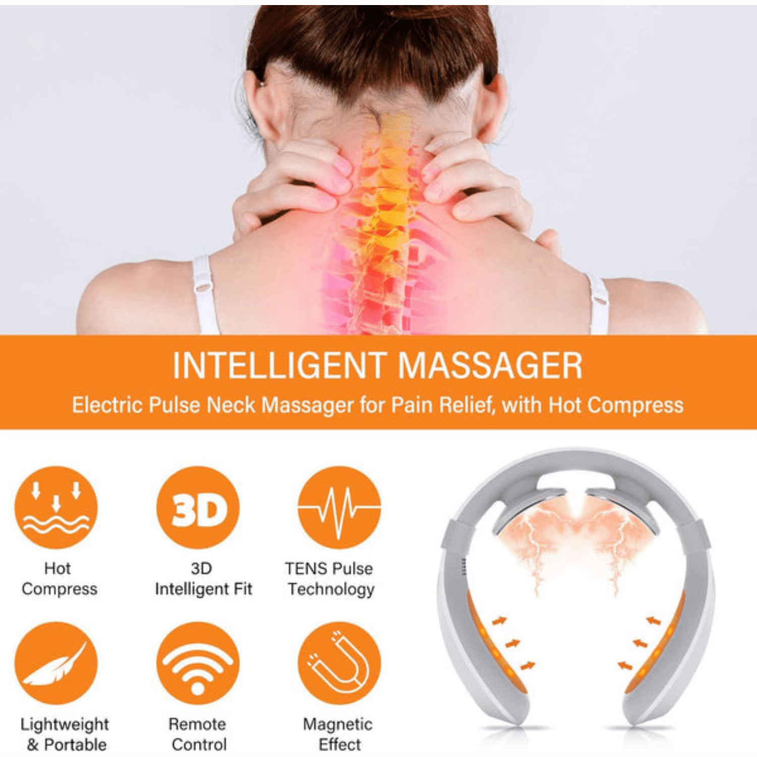 Mini Portable Neck Massager 4