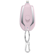 Mini Portable Power Bank Charger | Compact 1500mAh Device Charger with Carabiner Clip 5