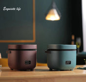 Mini Rice Cooker Automatic Household Kitchen Electric Cooking machine 1-2 People Food Warmer Steamer 1.2L Small Rice Cooker 3