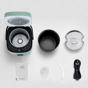 Mini Rice Cooker Automatic Household Kitchen Electric Cooking machine 1-2 People Food Warmer Steamer 1.2L Small Rice Cooker 5
