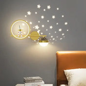 LumiNova Modern Children's Wall Lamp For Cozy Bedrooms And Playrooms, Subtle Ambient Lighting Fixture