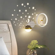LumiNova Modern Children's Wall Lamp For Cozy Bedrooms And Playrooms, Subtle Ambient Lighting Fixture