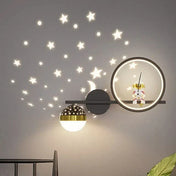 LumiNova Modern Children's Wall Lamp For Cozy Bedrooms And Playrooms, Subtle Ambient Lighting Fixture