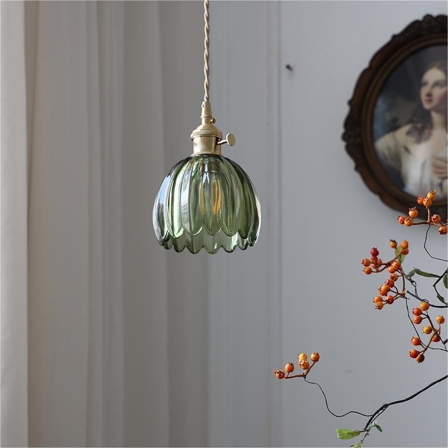 Modern Pendant Light | Glass Pendant Lights | Kitchen Pendant Lighting | Elegant Hanging Lights | Retro Fixture - Zardee 3