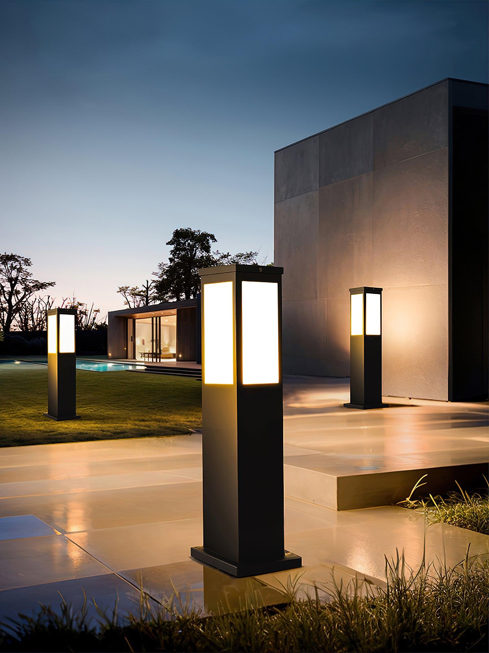 LED Outdoor Heat Lamp | Modern Outdoor Light Fixtures | Energy-Efficient Garden Lights | Weather-Resistant Patio Wall Lights | Dimmable Outside Lights - Zardee 5
