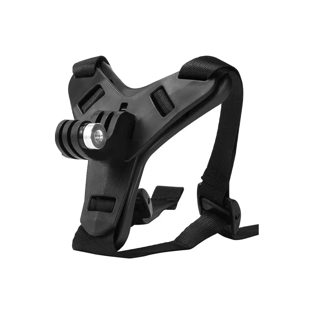 Motorcycle Helmet Chin Strap Mount for GoPro Hero 13 12 11 10 9 8 DJI Osmo Insta360 SJCAM SJ4000 AKASO Action Camera Accessories 9