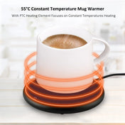 Mug Warmer USB Cup Warmer Coffee Cup Heater Thermostatic Heating Coaster Cup Electric Milk Tea Coffee Mug Warmer for Office Home 1