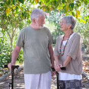 Multi-Functional Foldable LED Walking Cane 1