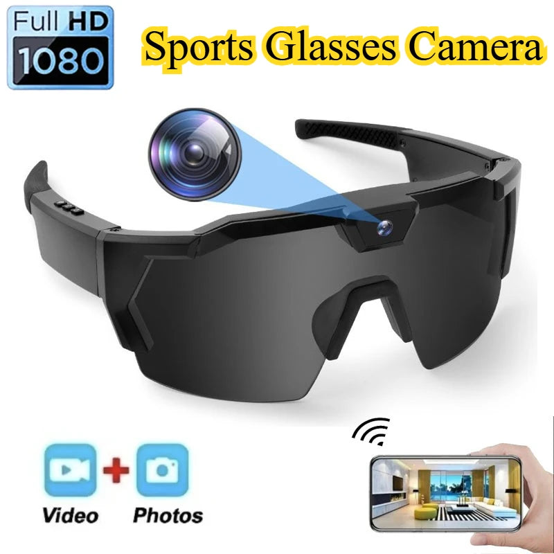NEW HD Video Glasses Action Camera  Sunglasses Smart Glasses Sports Glasses Outdoor Bicycle Motorcycle Driver Recorder Walk Cam 0