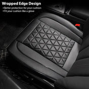 New Front Car Seat Cover PU Leather Cars Seat Cushion Automobiles Seat Protector Universal Car Chair Pad Mat Auto Accessories 1