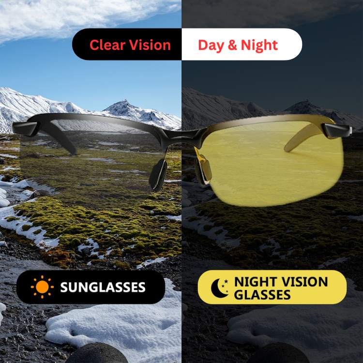 Night Vision Glasses for Night Driving | Anti Glare Eyewear for Enhanced Clarity and Comfort 1