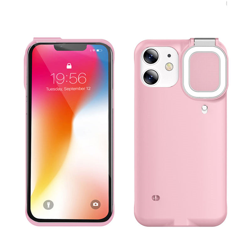 Selfie Beauty Ring Flash Telefoncover til iPhone med LED-lys NovaPulse Edition Pro NovaPulse Edition Pro
