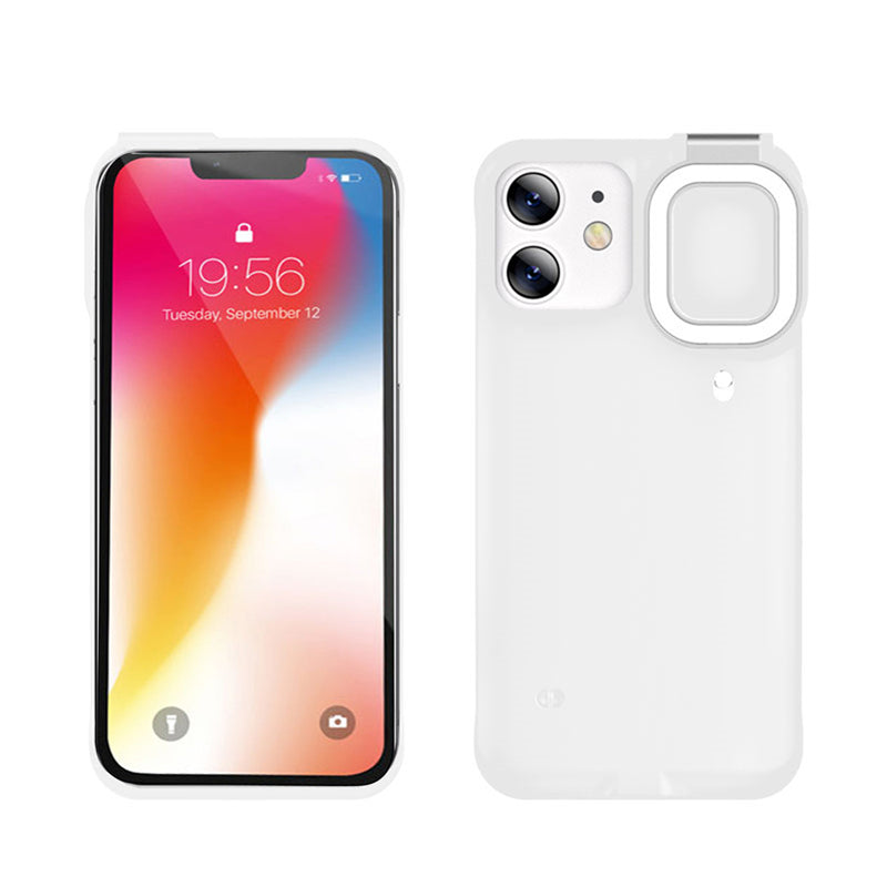 Selfie Beauty Ring Flash Telefoncover til iPhone med LED-lys NovaPulse Edition Pro NovaPulse Edition Pro