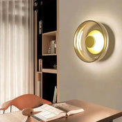 Scandinavian Minimalist LED Wall Sconce Light 5W Glass Design For Living Room Hallway And Bedroom Decor
