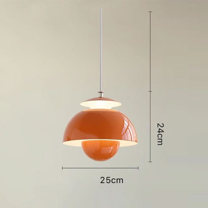 Modern Metal Bud Pendant Light In Nordic Craft Style, Durable Metal Construction For Contemporary Interiors
