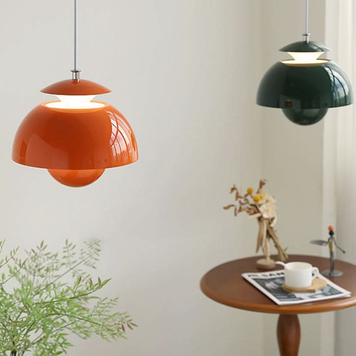 Modern Metal Bud Pendant Light In Nordic Craft Style, Durable Metal Construction For Contemporary Interiors