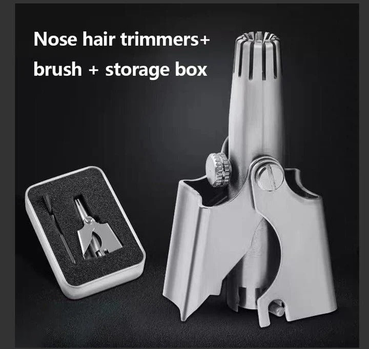 Nose Hair Trimmer with Stainless Steel Blades and Gentle Design 3