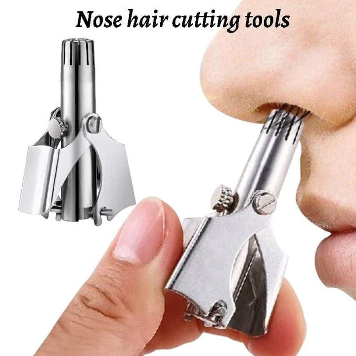 Nose Hair Trimmer with Stainless Steel Blades and Gentle Design 4