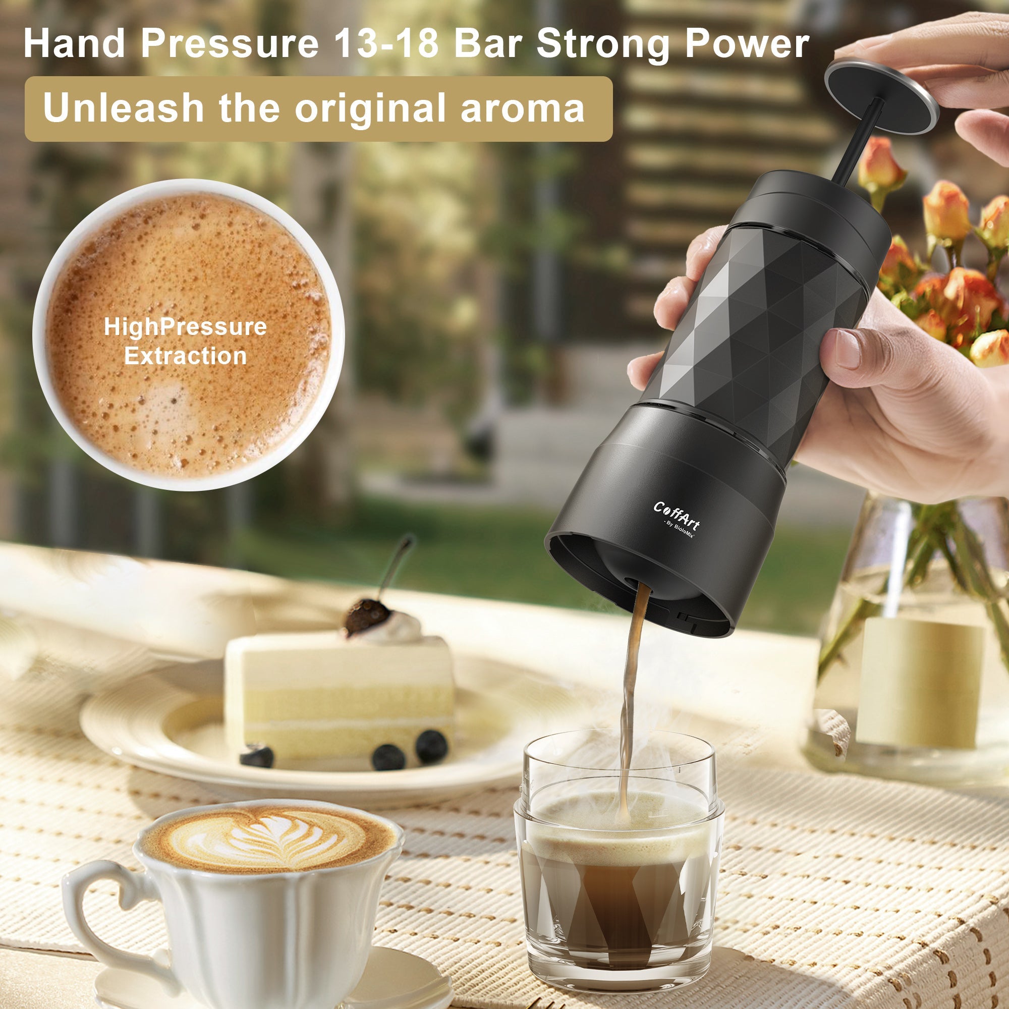 Cafetière Portable Pour Camping Et Voyage Compagnon De Préparation Pour Matins En Plein Air