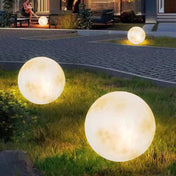 Havelampe Måne Drevet Af Solenergi Til Udendørs Belysning Og Aftenstemning I Din Have