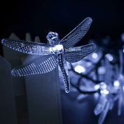 AeroDragonfly napelemes füzérfények élénk, többszínű LED-ekkel kültéri kertekhez és teraszokhoz
