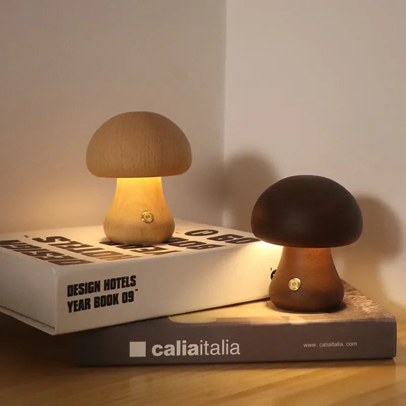 Rechargeable Table Lamp | Touch-Sensitive LED Light | Eco-Friendly Bedside Lamp | Compact Battery Operated Light | Cozy Atmosphere Fixture - Zardee-3