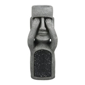 Solar Garden Sculpture Set With Stone-Effect Human Figures For Outdoor Decor To Enhance Gardens And Patios