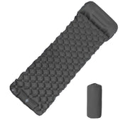 Outdoor Camping Inflatable Mattress Sleeping Pad With Pillows Ultralight Air Mat Built In Inflator Pump Hiking 6