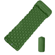Outdoor Camping Inflatable Mattress Sleeping Pad With Pillows Ultralight Air Mat Built In Inflator Pump Hiking 9