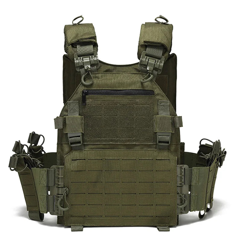Outdoor training vest multi-functional MOLLE expansion convenient quick release vest waterproof and wear-resistant 0