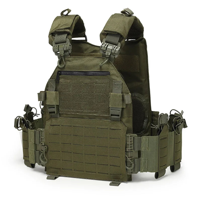 Outdoor training vest multi-functional MOLLE expansion convenient quick release vest waterproof and wear-resistant 1