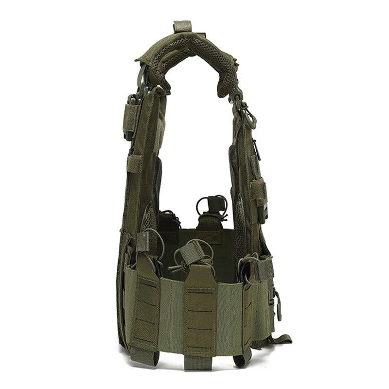 Outdoor training vest multi-functional MOLLE expansion convenient quick release vest waterproof and wear-resistant 3