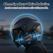 P10 2X Motorcycle Helmet Intercom (2-Rider, 300m, IPX6, BT 5.3) 6