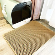 Pet Cat Litter Mat Waterproof Double Layer Cat Litter Trapping Pet Litter Box Mat Clean Pad Products For Cats Accessories 4