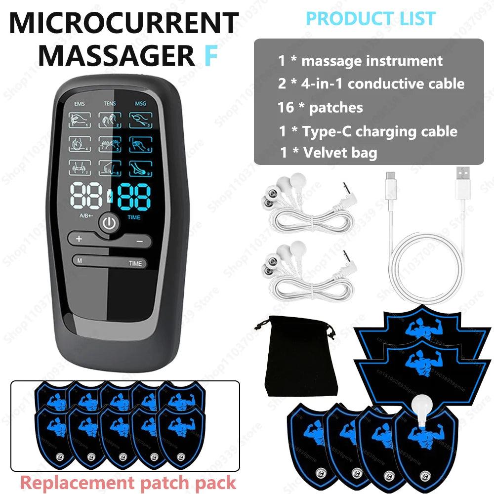 Physiotherapy Tens Muscle Stimulator Electric Ems Acupuncture Body Massage Digital Therapy Slimming Machine Electro Stimulator 7