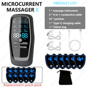Physiotherapy Tens Muscle Stimulator Electric Ems Acupuncture Body Massage Digital Therapy Slimming Machine Electro Stimulator 8