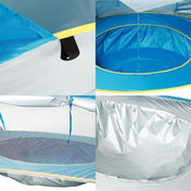 Portable Beach Tent with Built-In Pool for Babies 4