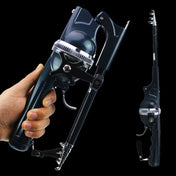 Portable Carp Foldable Fishing Rod 134cm Folding Fishing Lure Rod Telescopic Fighing Pole Reel Combo with Fishing Line 5