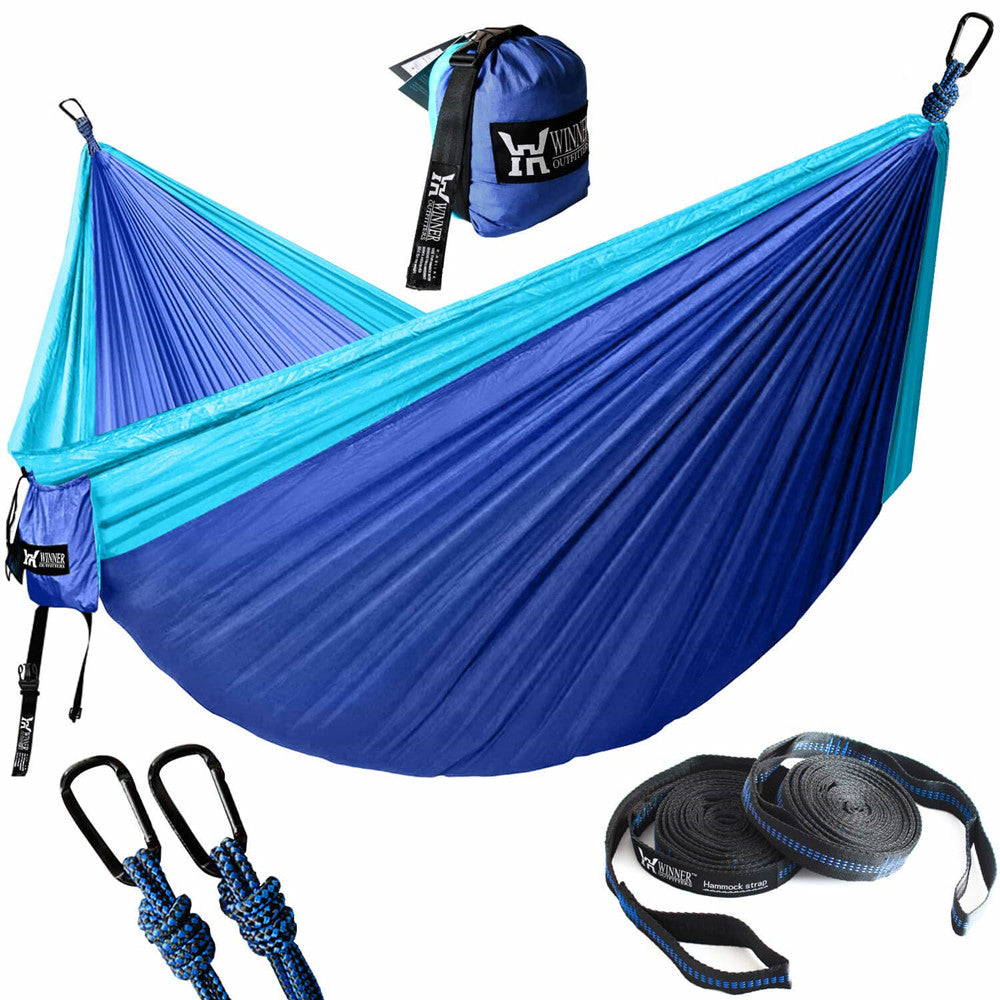 Portable Hammock Camping Double Person 0