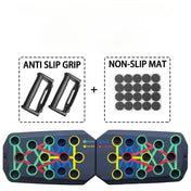 Foldable Push-Up Board With Handles, Portable Multifunctional Fitness Equipment For Chest, Abdomen, Arms And Back Training